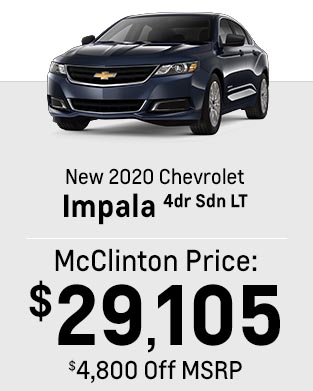 2020 Chevrolet Impala 4dr Sdn LT