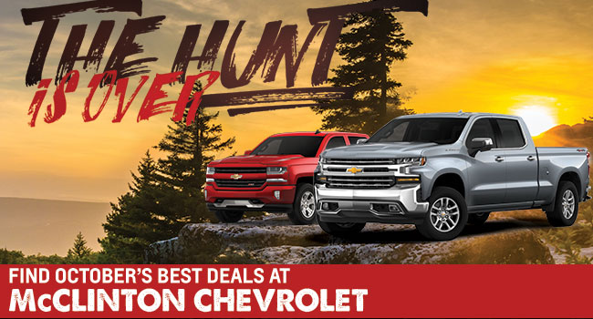 The Hunt is Over at McClinton Chevrolet