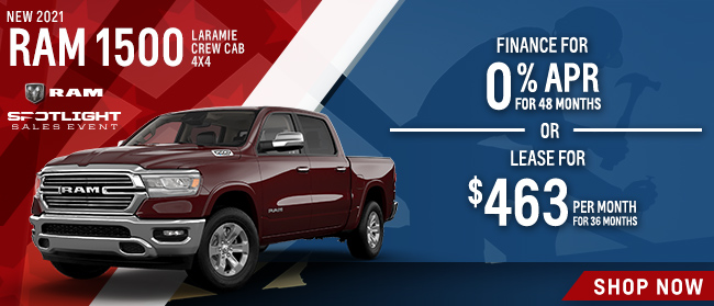 2021 Ram 1500 Laramie Crew Cab 4x4