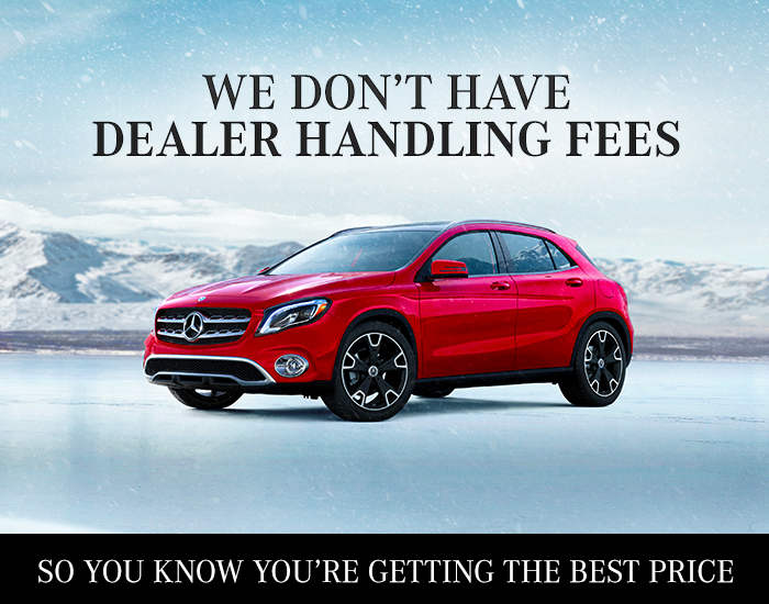 We Don’t Have Dealer Handling Fees So You Know You’re Getting The Best Price   