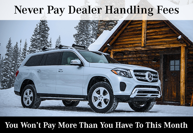 You Won’t Pay Dealer Handling Fees Here  