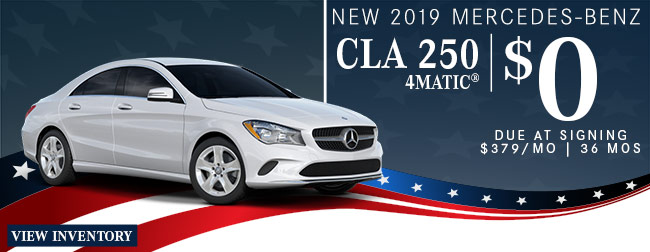 New 2019 Mercedes-Benz CLA 250