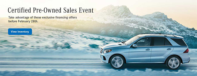 Certified Pre-Owned Sales Event
