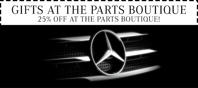 25% Off At The Parts Boutique!**