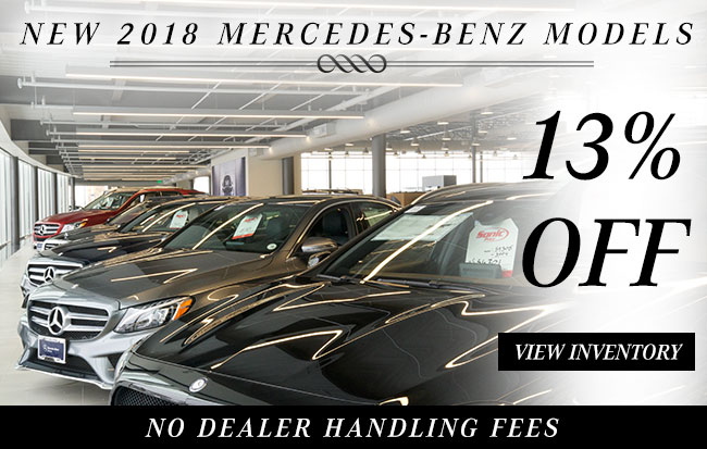 New 2018 Mercedes-Benz Models

13% Off!