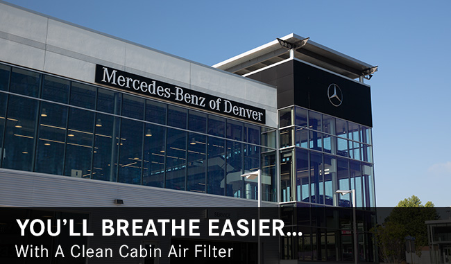 You’ll Breathe Easier…With A Clean Cabin Air Filter