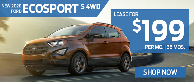 2020 Ford EcoSport S 4WD