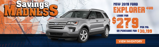 New 2019 Ford Explorer 4WD