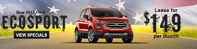 New 2018 Ford Ecosport