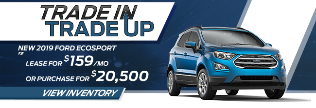 New 2019 Ford EcoSport SE