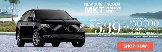 New 2018 Lincoln MKT Reserve AWD