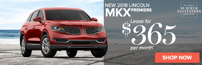 New 2018 Lincoln MKX Premiere
