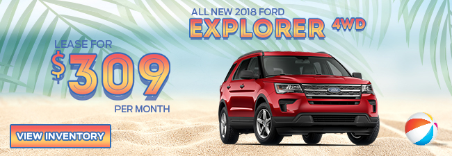 New 2018 Ford Explorer 4WD