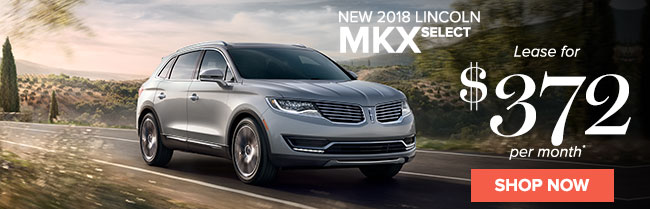 New 2018 Lincoln MKX Select