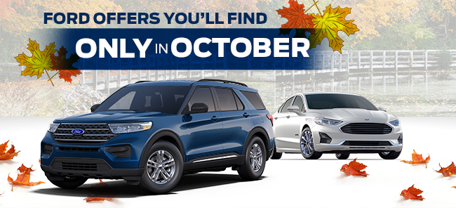 Ford Offers You’ll Find Only In October