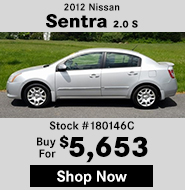 2012 Nissan Sentra 2.0 S