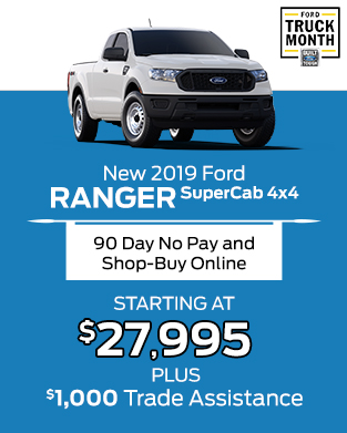 2019 Ford Ranger SuperCab 4x4
