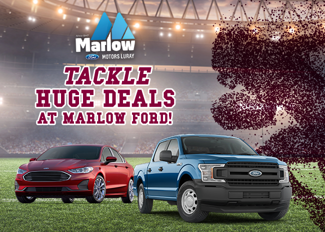 Tackle Huge Deals At Marlow Ford!