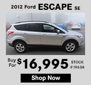 2012 Ford Escape SE
