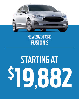 2020 Ford Fusion S Sedan