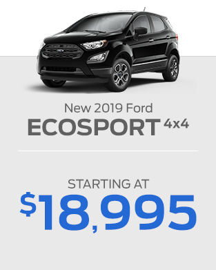 2019 Ford EcoSport 4x4