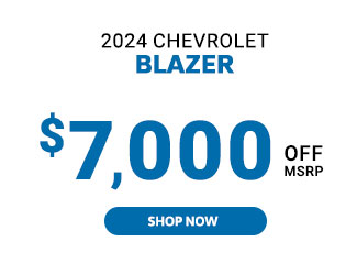 Chevrolet Blazer offer