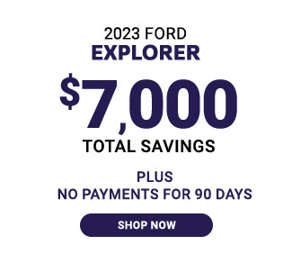 2023 Ford Explorer offer