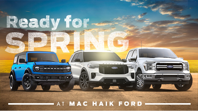 Ready for Spring at Mac Haik Ford