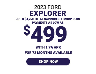 2023 Ford Explorer offer