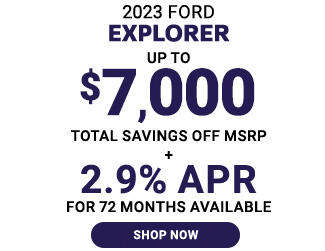 2023 Ford Explorer offer