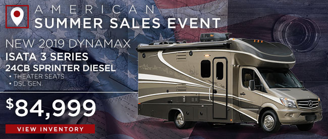 New 2019 Dynamax Isata 3 Series