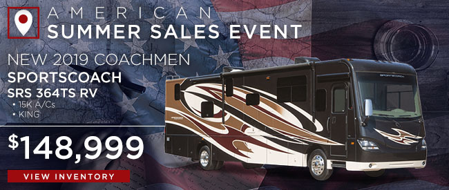 New 2019 Coachmen Sportscoach