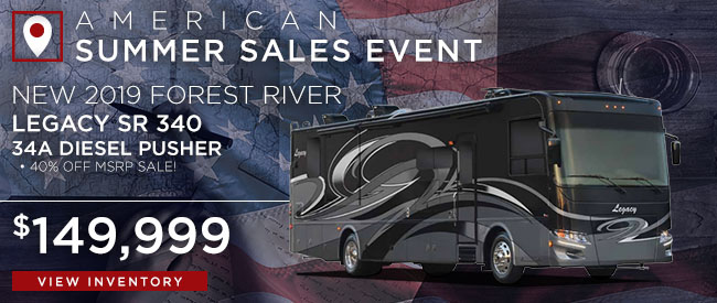 New 2019 Forest River Legacy SR 340