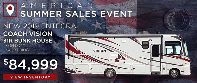 New 2019 Entegra Coach Vision