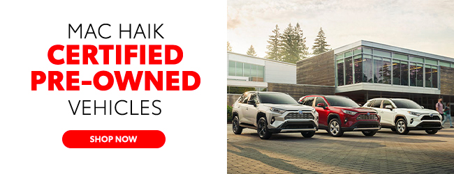 Certified pre-owned vehicles