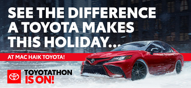 See the difference a Toyota makes this Holiday