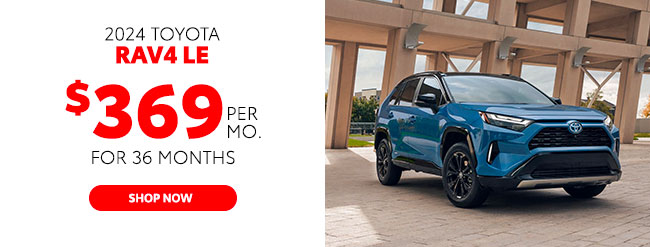 RAV4 LE special offer