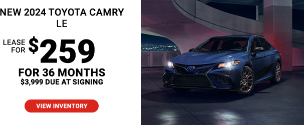 New 2024 Toyota Camry LE