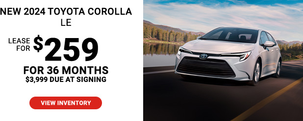 New 2024 Toyota Corolla