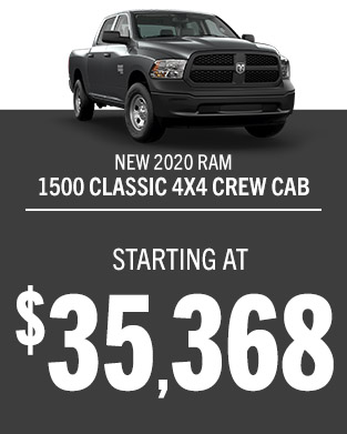 2020 RAM 1500 Classic 4X4 Crew Cab