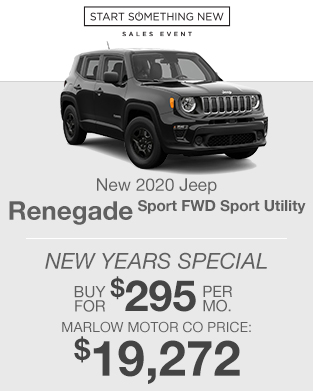 2020 Jeep Renegade Sport FDW Sport Utility