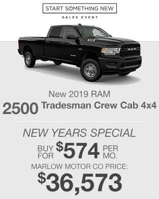 2019 RAM 2500 Tradesman Crew Cab 4X4