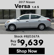 2017 Nissan Versa 1.6 S