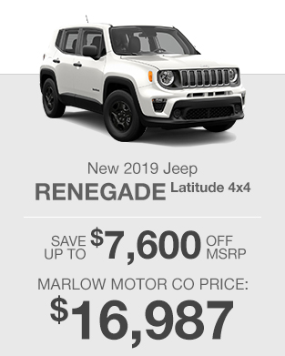2019 Jeep Renegade Latitude 4X4