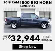2019 RAM 1500 Big Horn Lone Star