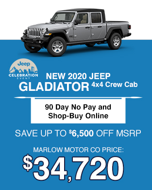 2020 Jeep Gladiator 4X4 Crew Cab 