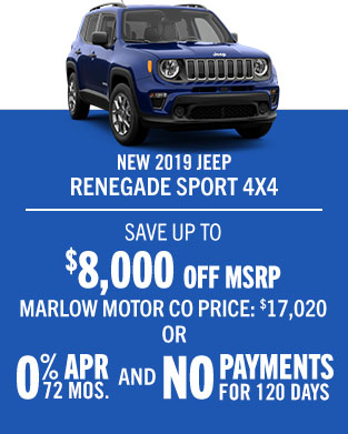 2019 Jeep Renegade Sport 4X4