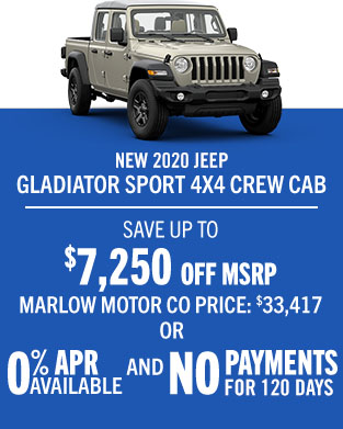 2020 Jeep Gladiator Sport 4X4 Crew Cab