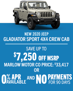 2020 Jeep Gladiator Sport 4X4 Crew Cab