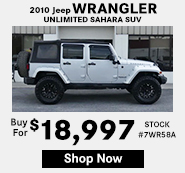 2010 Jeep Wrangler Unlimited Unlimited Sahara SUV